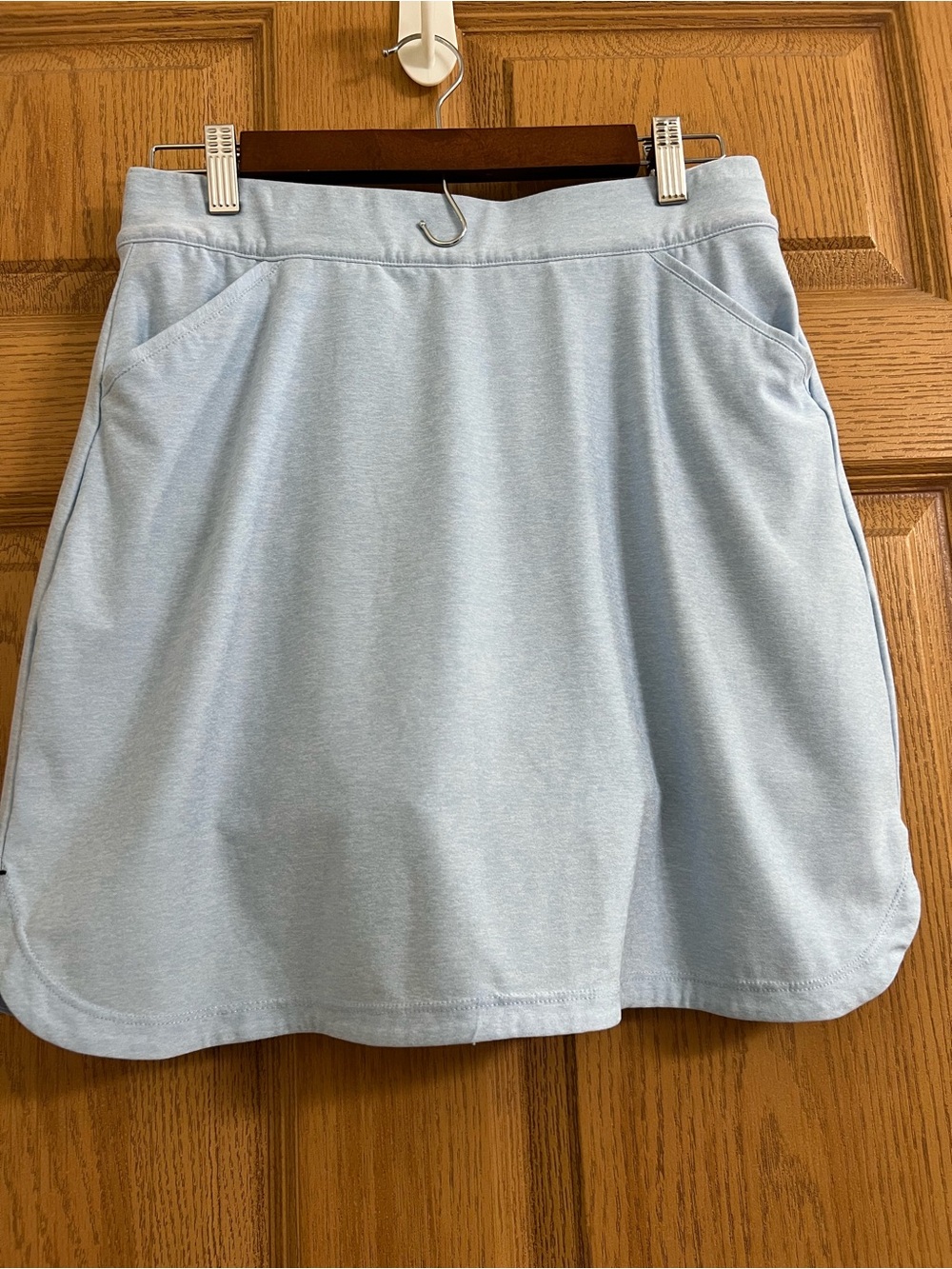 Peter Millar Cotton Jersey Petal Hem Skort UPF 50+ Sun Protection